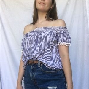 Off the shoulder top